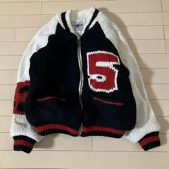 1.20 EDWIN エドウィン ジップアップニットジャケット ネイビー 1M