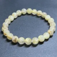 PB370 天然石 パワーストーン ゴールドルチルクォーツ ブレスレット