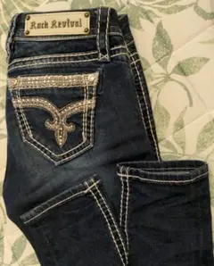 【年内最終値下げ】Rock Revival スキニージーンズ　デニム25