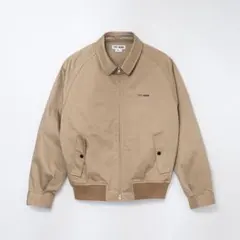 マルニ 24ss オーガニックコットン ハリントンジャケット ロゴパッチ