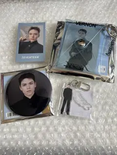 SEVENTEEN NEW ミニポーチ 缶バッジ バーノン セット