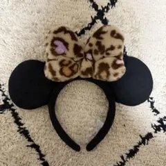 ディズニーカチューシャ　ヒョウ柄　レオパード柄