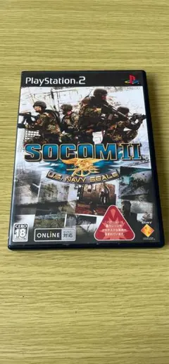PS2 SOCOM II U.S. NAVY SEALS ソーコム2 プレステ2