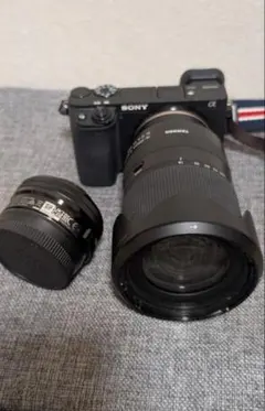 SONY α6400 TAMRON 18-300mm レンズセット - メルカリ