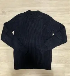 DENHAM ブラック　ニットセーターのサムネイル