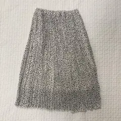 グローバルワーク ロングスカート レオパード