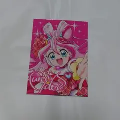 アニメージュ 　キミとアイドルプリキュア　チェキ風カード　キュアアイドル