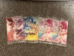 キラキラプリキュアアラモード プリキュア ウエハース カード 4点セット