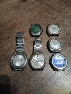 ビンテージ 腕時計セット SEIKO5 RADO ORIENT等 ジャンク品