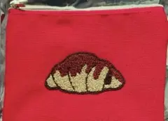 サンマルクカフェ 福袋 サガラ柄チョコクロポーチ チョコクロ ポーチ 赤 レッド