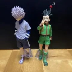 HUNTER×HUNTER A賞 フィギュア 2体セット HUNTER×HUNTER キルア フィギュア 2体セット(一番くじ)箱無し - メルカリ