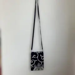☆ハンドメイド☆唐草模様　ショルダーバッグ　ポシェット　携帯入れ　サコッシュ4