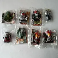 全套 假面騎士軟膠公仔收藏7：全8款（內袋未拆7款・已拆1款）