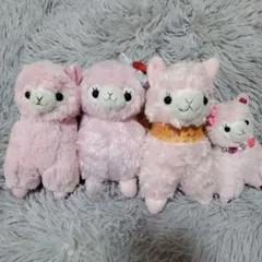 アルパカッソ アルパカ ぬいぐるみまとめ売り キーホルダー リボン 可愛い