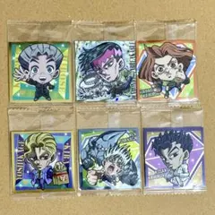 ジョジョの奇妙な冒険　ウエハースシール　岸辺露伴 他 6枚セット