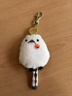 シマエナガ リール キーケース ぬいぐるみ