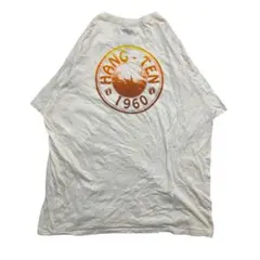 00s- ハンテン サークルロゴ サーフTシャツ メンズXXL ホワイト 古着のサムネイル