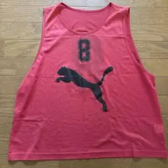 PUMA ビブス 赤 8