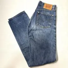 美品✨Levi’s 557 ストレート フレア インディゴブルー W25 L32のサムネイル