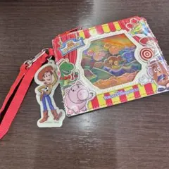トイストーリー　ディズニーシー　パスケース　財布