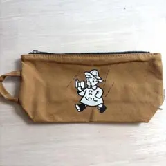 オサムグッズ　スチューデントポーチ　ブラウン☆のサムネイル