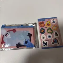 スシロー×スンスン クリアポーチ＆シール