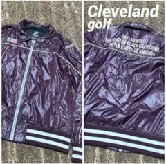 希少レア 美品Cleveland メンズ ゴルフ スカジャン風ナイロンブルゾンMのサムネイル