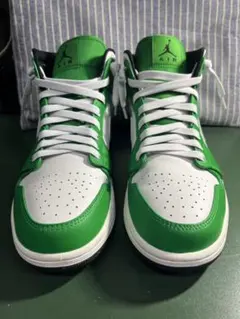 【値下げ】Nike Air Jordan 1 Mid ラッキーグリーン 27cm