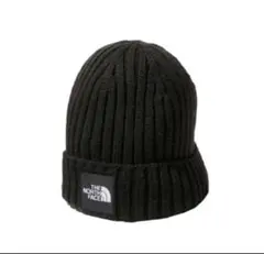 【新品】ノースフェイス ニット帽 KIDS Cappucho Lid ブラック