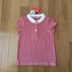 【タグ付き】ミキハウス　半袖　Tシャツ　うさぎ　ボーダー