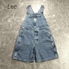 Lee USA古着 90s～ Lee ショート丈 ハーフオーバーオール M