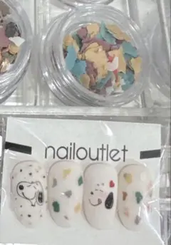 スヌーピー　ネイルシール