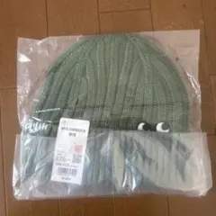 UNIQLO（ユニクロ）×アニヤハインドマーチ☆ ニット帽 グリーン［新品］