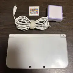 New 3DS LL ホワイト 充電器・ソフト付き