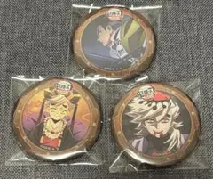 鬼滅の刃 カフェ ダイニング 缶バッジ 童磨 悲鳴嶼行冥