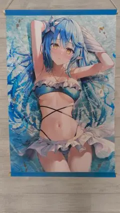 リン⭐︎ユウ 雪花ラミィ 水着ラミィ等身大タペストリー C104 - メルカリ