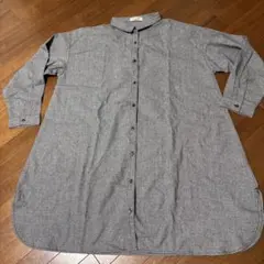 試着のみ　サマンサモスモス　少し起毛　チュニック　ワンピース