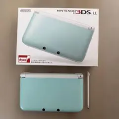 ニンテンドー 3DS LL ミント×ホワイト 本体＋タッチペン＋箱