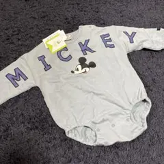 futafuta ミッキー　長袖ロンパース