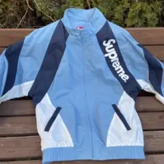 ナイロンジャケット L 青/白/黒