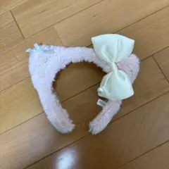 USJ ユニバ カチューシャ キティちゃん ピンク　ハローキティ ふわふわ