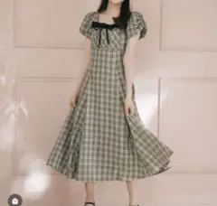 anmille アンミール バストギャザー切替ワンピース - メルカリ