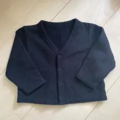 コムサ　カーディガン　上着　羽織　80 黒