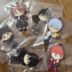 一番くじ　銀魂　3年Z組　銀八先生　H賞 ラバーチャーム　6種