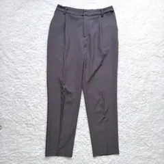 エイチケーワークスロンドン テーパードパンツ L グレー アンクル丈 後ろゴムのサムネイル