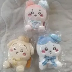 ちいかわ　東京みやげ　お座りぬいぐるみ　うさぎ　ハチワレ　　カニちゃん　匿名配送