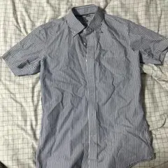 ストライプ スリムフィットシャツ