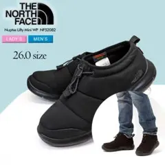【美品】ノースフェイス ヌプシ リフティ モック 26cm 黒 NF52082