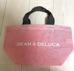 DEAN & DELUCA メッシュトートバッグ ピンク
