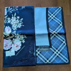BURBERRY PIERRE BALMAIN ハンカチ 2枚セット